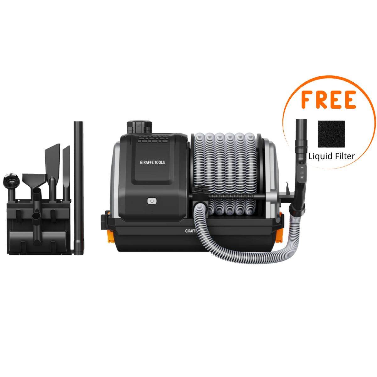Grandstorm Retractable Vacuum Cleaner Features