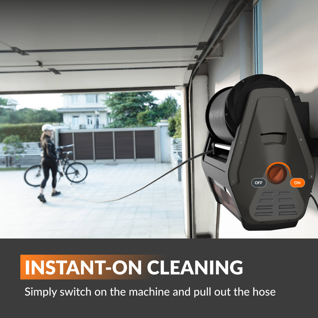 Grandfalls Retractable Pressure Washer Pro Features