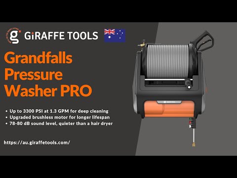 Grandfalls Retractable Pressure Washer Pro Videos