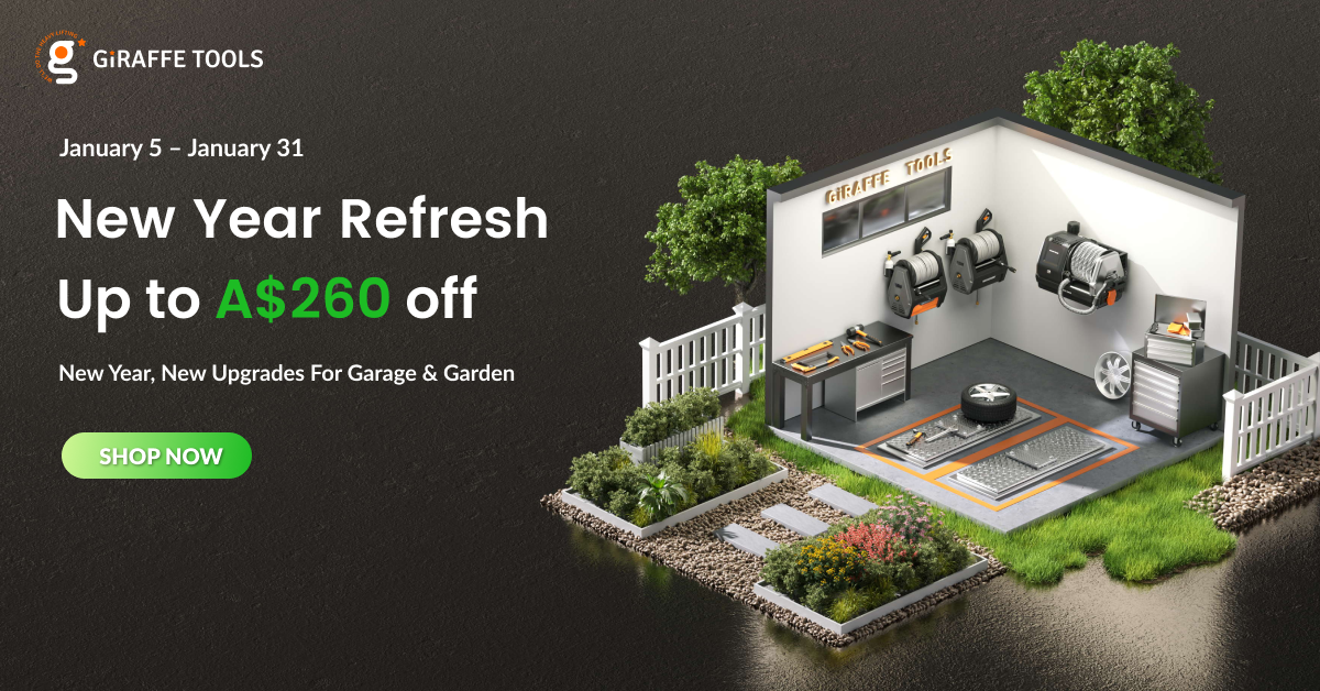 Start Fresh in 2026: Refresh Your Space with Giraffe Tools