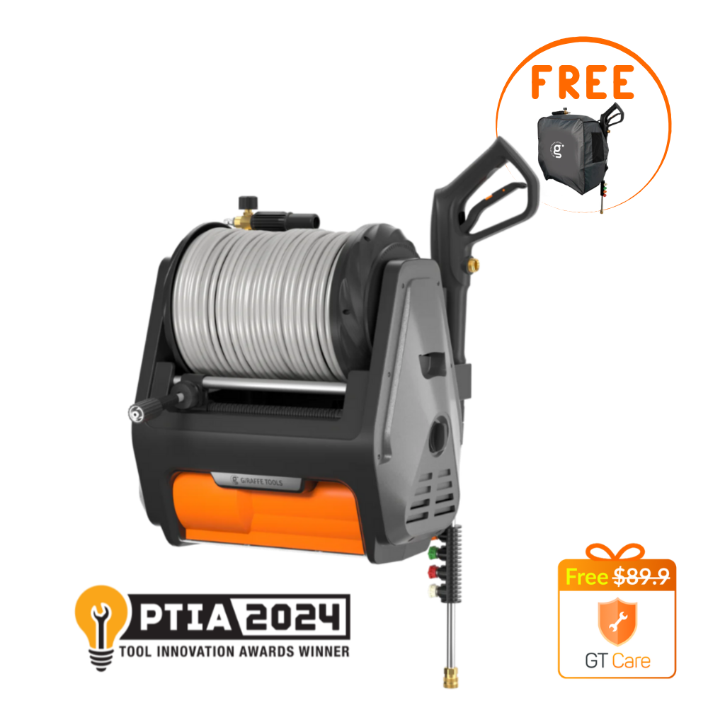Grandfalls Retractable Pressure Washer Pro Features