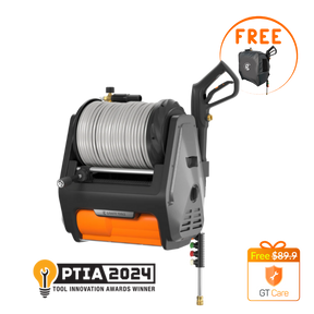 Grandfalls Retractable Pressure Washer Pro Features