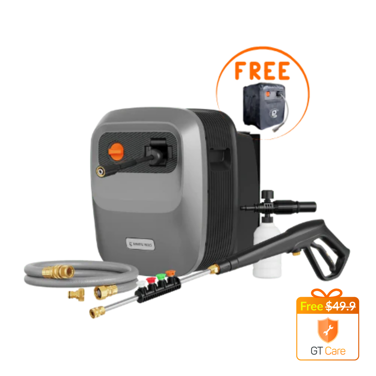 Grandfalls Retractable Pressure Washer G20 Features