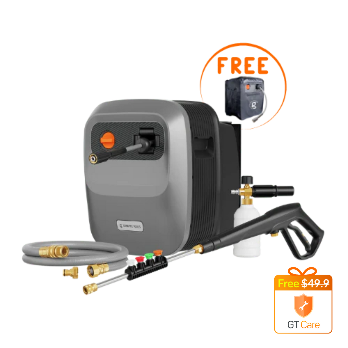 Grandfalls Retractable Pressure Washer G20 Features