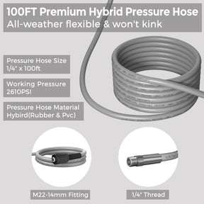 Pressure Washer Hose for Grandfalls Pro and Plus+ ONLY-Giraffe Tools