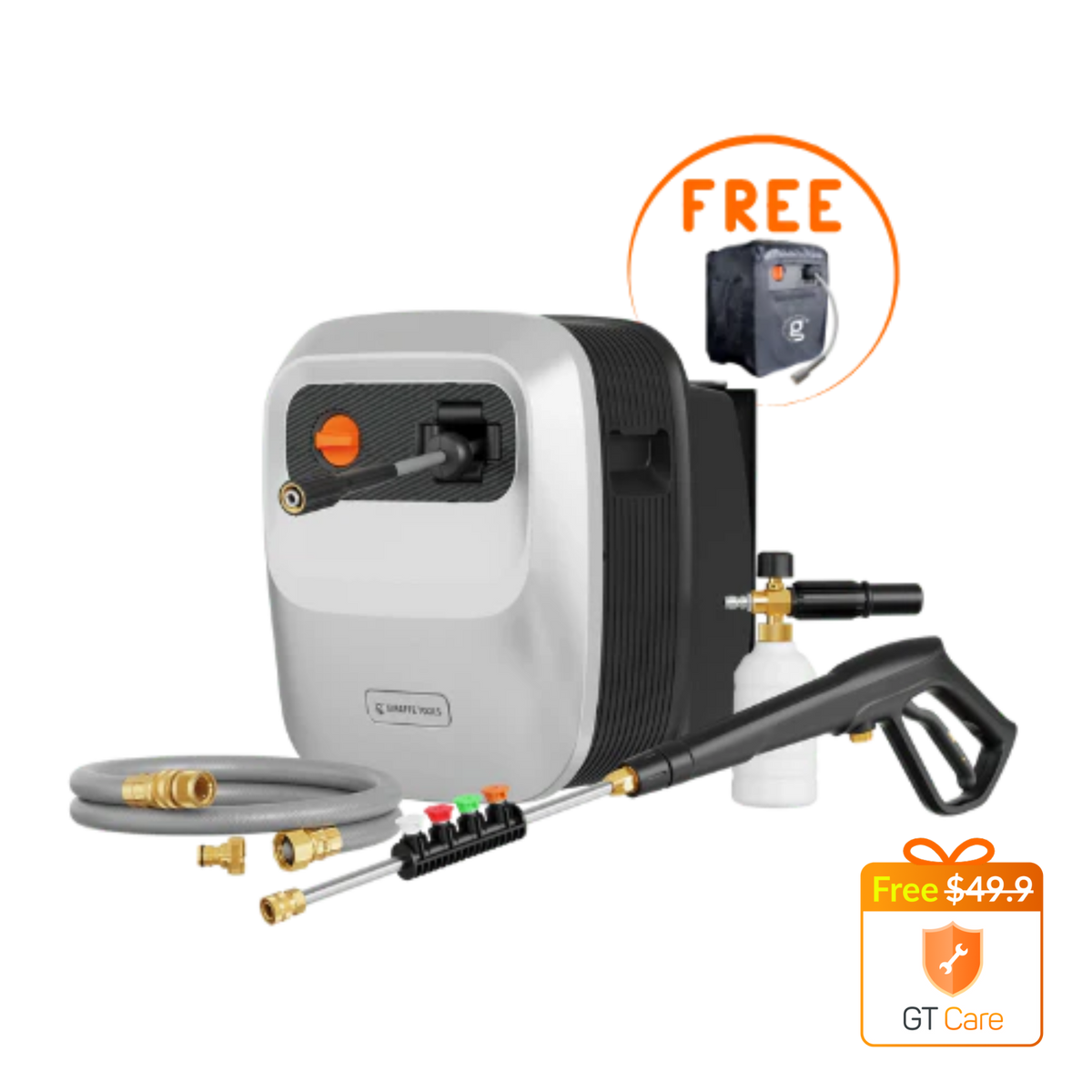 Grandfalls Retractable Pressure Washer G20 Features