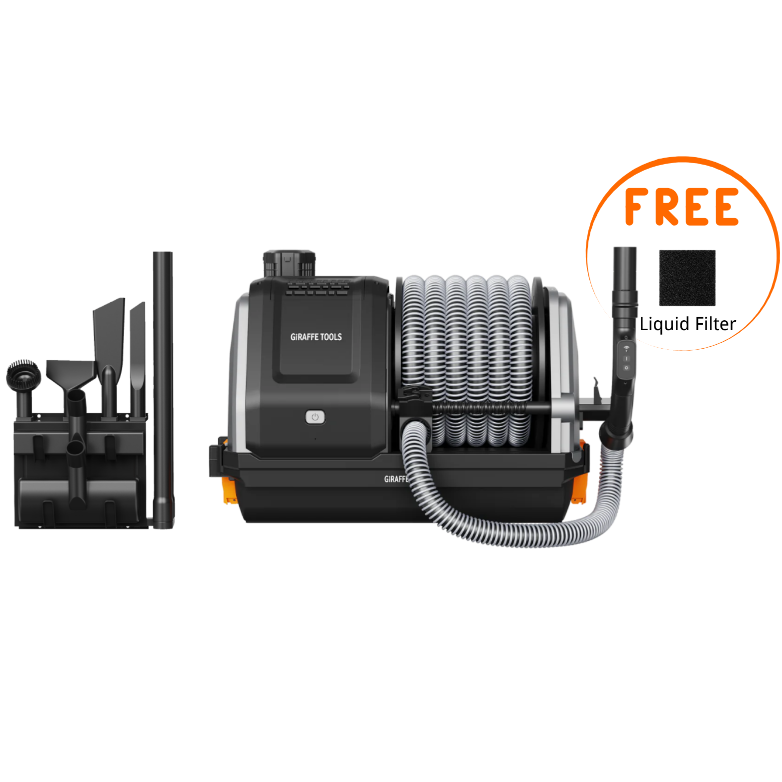 Grandstorm Retractable Vacuum Cleaner Features