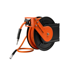 Retractable Air Hose Reel-Alloy Steel-3/8in-15m