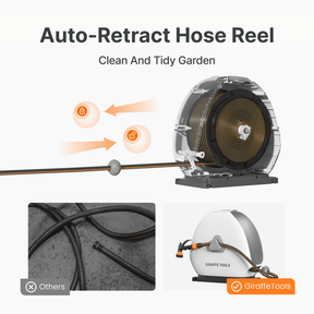 Ground-Mounted Retractable Hose Reel – 25m / 40m